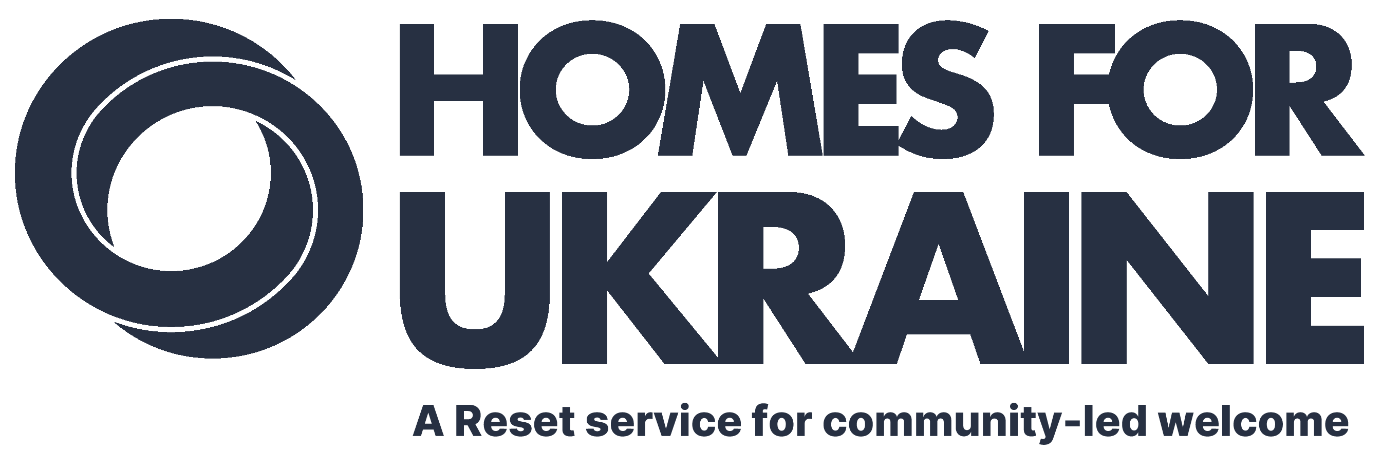 Homes for Ukraine logo